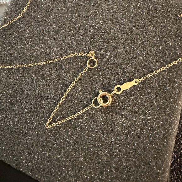Catbird Diamond Pinprick Necklace - Gold Necklace with Sparkling Pendant - Picture 6 of 6